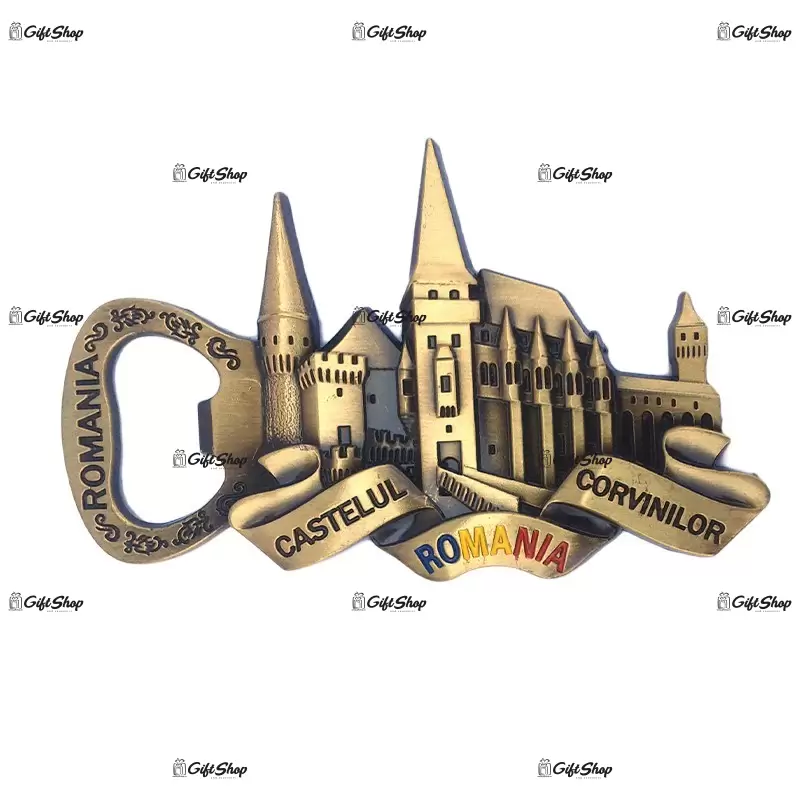 Magnet desfacator sticle - castelul corvinilor